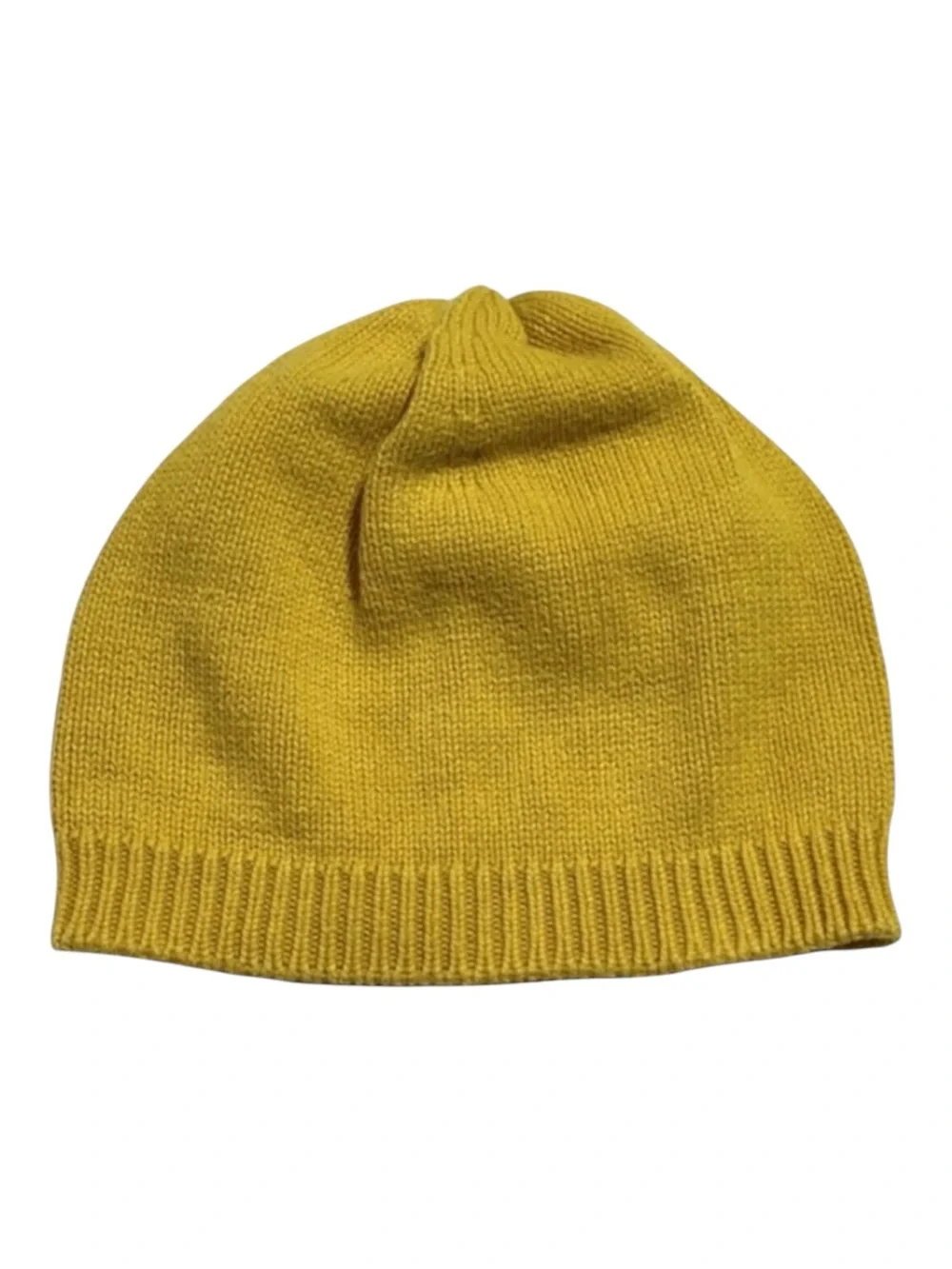June & January Marigold cotton beanie 12/24m